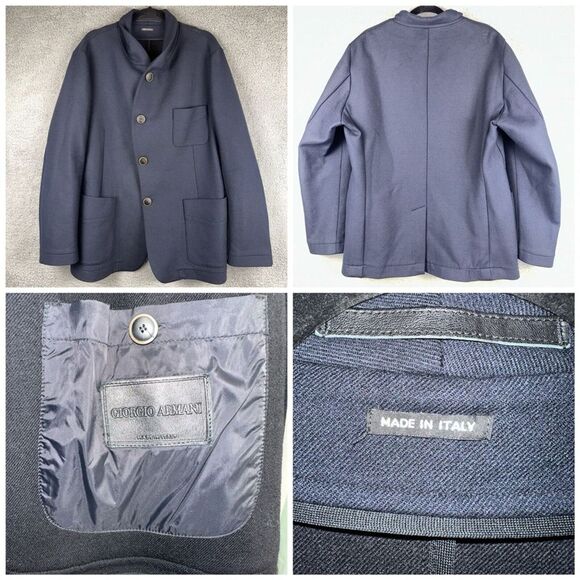 Giorgio Armani Other - Giorgio Armani Virgin Wool Single Breasted Men Blazer Size 48 Sport Coat Luxury